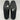 DKNY Fern Black Faux Leather Square Toe Slip On Loafers, Women’s Size 8M - Very Good - Ufashion