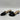 L’agence Black Embossed Leather Open Toe Block Heel Slip On Sandals, Size 39.5 - Very Good - Ufashion