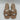 Journey Collection MOREE Nude Synthetic Square Toe Strappy Dress Sandals, Size 7 - Very Good - Ufashion