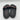 VALENTINO BY MARIO Black/Red Leather Logo Slide Sandals Men’s Size 12/45 - Very Good - Ufashion