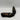 White Mountain NOBLES 2 Black Faux Leather Almond Toe Chain Loafers, Size 7M - Very Good - Ufashion