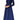 NWT Truth & False Womens CBTF005 LS Fit & Flare Dress Blue Size XL - Ufashion