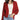 NWT Kirious Womens Texture Open Front Cardigan Red Size XL - Ufashion