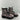 TOPSHOP Snake Print Leather Lace Up/Side Zip Platform Ankle Boots Womens Size 38 - Very Good - Ufashion