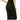 NWT Bishop + Young MIA Black Side Ruched Sleeveless Midi Dress Women's Size S - Ufashion