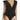 NWT Bardot Women’s Emily Ruffle Bodysuit, Black, Size 12 - Ufashion