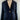 NWT Court&Rowe Women’s Contrast Detail Piqué Ponte Blazer Navy Size 6 - Ufashion