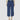 NWT BLDWN Women's Blue Evelyn Pleated Pull-On Flared Pants Size L - Ufashion