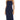 NWT Harlyn Square Neck Spaghetti Strap Bodycon Dress Navy Size M - Ufashion