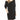 NWT HUDSON Women's French Terry Dress Black Size M - Ufashion