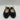 Women’s Saks Fifth Avenue Cameron Leather Ballet Flats Black Size 6M/36 - Very Good - Ufashion