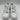Dkny Women's Matti Leather Sneakers White Size 11M - Very Good - Ufashion