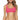 NWT Becca Fine Line Rib Kiera Cut Out Side Bralette Bikini Top Pink Size S - Ufashion