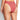 NWT Seafolly Women’s Seaside Stripe Banded High-Rise Pant Chilli Red US Size 6 - Ufashion