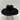 Outback Trading Company SILVERTON Wool Felt Tasty Crusher Hat Black Size M - Very Good - Ufashion