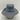 Shyanne DANCER TELESCOPE Wool Felt Beaded Ribbon Western Hat, Blue OS - Very Good - Ufashion