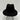 NWT Stetson Unsiex Black Solid Bucket Hat, Size S/M - Ufashion