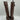 NWB Arezzo Clara Knee-High Womens Leather Tall Motorcycle Boots Brown Size 6B - Ufashion