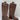 NWB Arezzo Clara Knee-High Womens Leather Tall Motorcycle Boots Brown Size 11B - Ufashion