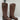 NWB Arezzo Clara Knee-High Womens Leather Tall Motorcycle Boots Brown Size 6B - Ufashion
