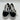 Vans Old Skool Low Top Sneakers Black/White Size 3.5M/5W - Very Good - Ufashion