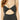 Hobie Women's Front Keyhole Cut Out One Piece Swimsuit, Black//Solids, M - Ufashion