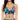 NWT Soluna Swim Over The Moon Banded Halter Bikini Top Virgo Size S - Ufashion