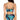 NWT Soluna Swim Over The Moon Banded Halter Bikini Top Virgo Size S - Ufashion