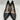 Karl Lagerfeld Leather Dress Pumps Black Size 7M/37.5 - Very Good - Ufashion