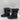 Kids Pajar Winter Boots Black/Grey Size 3 - Very Good - Ufashion