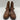 Women’s Coach Moto Booties Brown Size 5.5￼ - Very Good - Ufashion