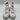 Steve Madden Girl's JStoop High Top Sneakers White/Multicolot Size 5M - Very Good - Ufashion