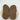Kid’s Bearpaw Loki Youth Slippers Brown Size 1 - Very Good - Ufashion