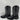 Durango Men's Shyloh Black Embroidered Western Boots Size 9.5M - Very Good - Ufashion