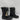 Kamik Girls' Frostier Waterproof Winter Boots Black/Pink Size 6 - Very Good - Ufashion