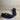 Steve Madden BRIXX Synthetic Blue Perforated Low Top Lace Up Sneakers, Size 10.5 - Very Good - Ufashion