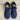 Steve Madden BRIXX Synthetic Blue Perforated Low Top Lace Up Sneakers, Size 10.5 - Very Good - Ufashion