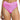 NWT  Salt + Cove Womens Juniors Ribbed Surplice Swim Bottom Pink Size M - Ufashion