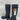 Barbour Women's Bede Wellington Boots Navy Blue Size 5 - Very Good - Ufashion