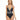 Athena - Mystique Surplice Maillot Black - Ufashion