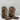Women's Liberty Black Nina Rose Western Boots Brown Size 9 - Very Good - Ufashion