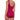 Gottex Women's Standard Sea Shells V Neck Surplice One Piece, Dark Cherry, 40 - Ufashion