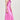 L'AGENCE Women's Majesty Dress with Chain, Magenta Pink, 2 - Ufashion