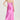 L'AGENCE Women's Majesty Dress with Chain, Magenta Pink, 2 - Ufashion