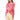 Free People Womens Daisy Split Hem Ribbed Trim Sweatshirt Pink XS - Ufashion