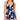Swim Solution Flyaway Tummy Control Swimdress, Status Floral Navy 10 - Ufashion