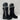 Dolce Vita Girls Flow Knee-High Boots Black Size 12 - Very Good - Ufashion
