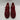 Vance Co. GIBBS Red Knit Textile Round Toe Low Top Lace Up Sneakers, Men’s 9 - Very Good - Ufashion