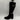 Journee Collection GAIBREE Black Synthetic Square Toe Zip Up Tall Boots Size 8WC - Very Good - Ufashion