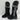 Dolce Vita Girls Flow Knee-High Boots Black Size 12 - Very Good - Ufashion
